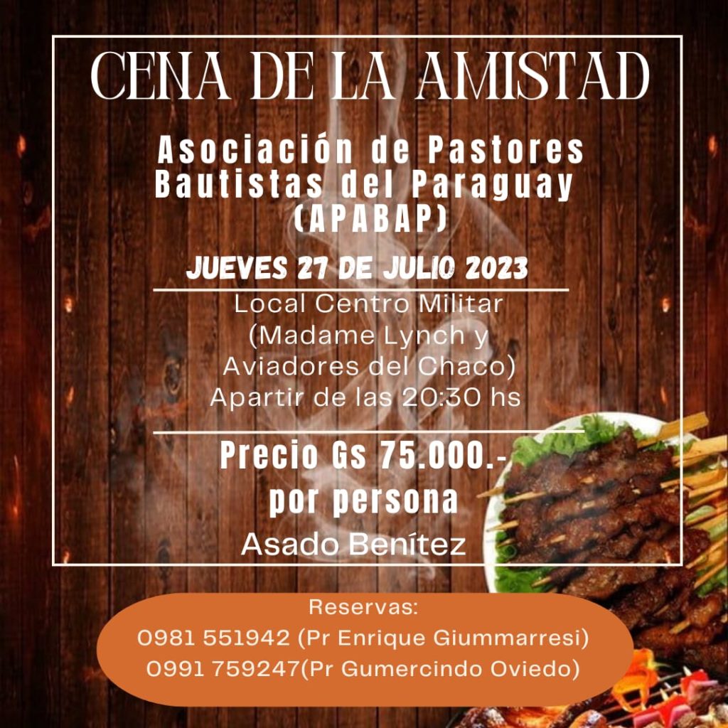 Cena de la Amistad (APABAP)